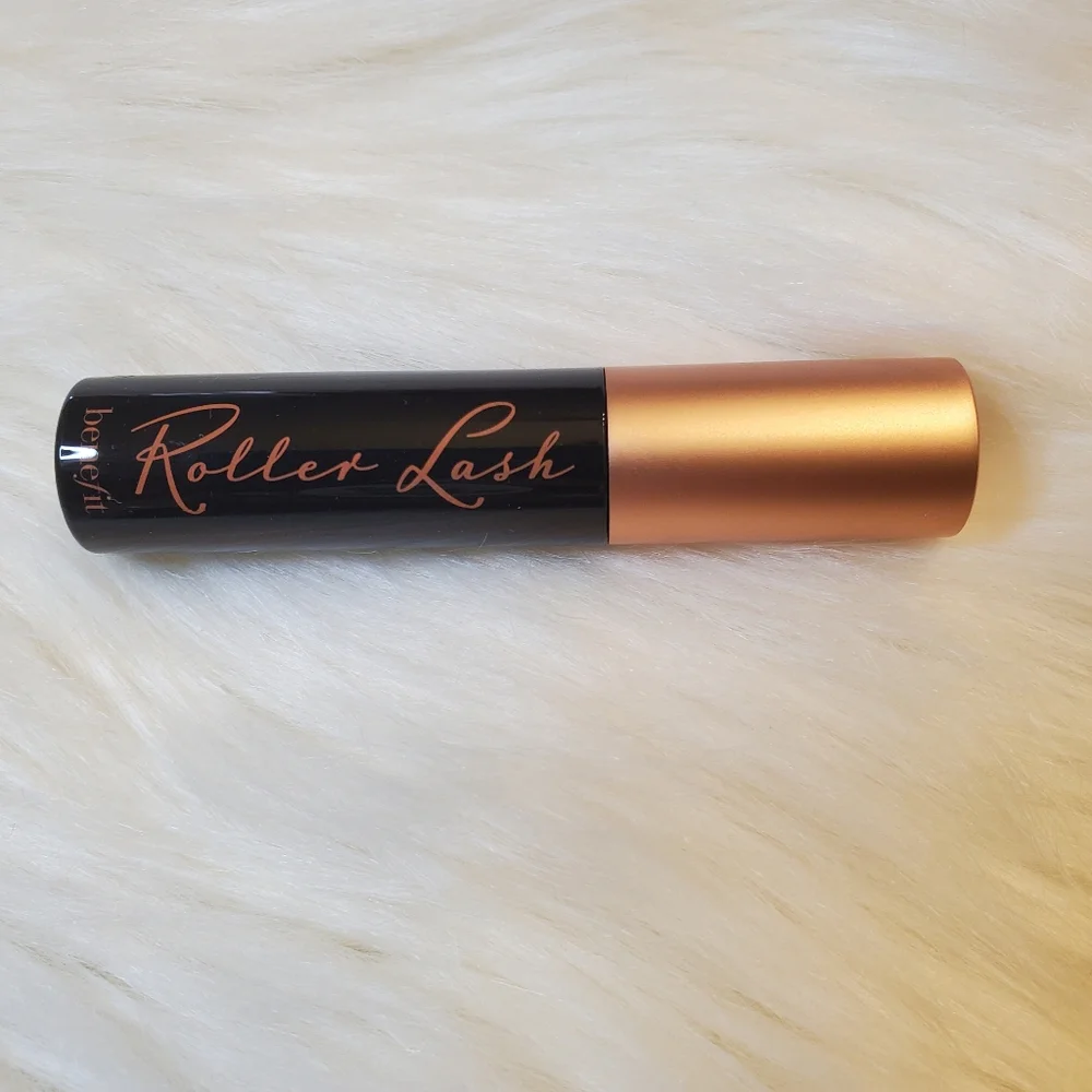 BUNDLE- Benefit Mini Mascara- Black & Urban Decay Single Eyeshadow- Half Baked